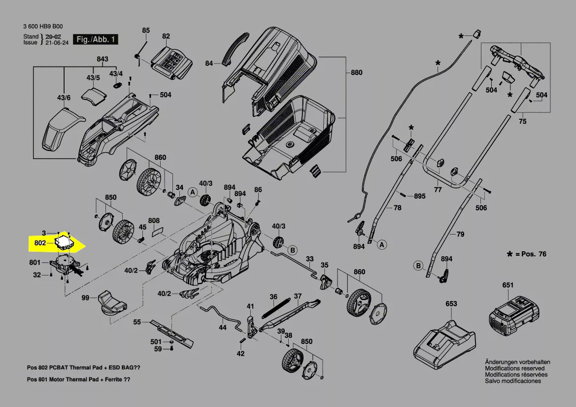 Platine réf. F 016 F05 608 Bosch